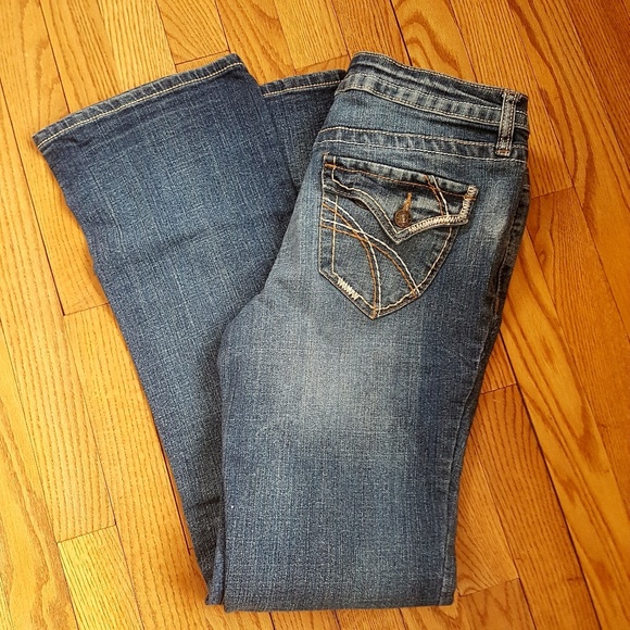 a.n.a Jeans Boot Cut Blue Size 6 - Picture 4 of 6